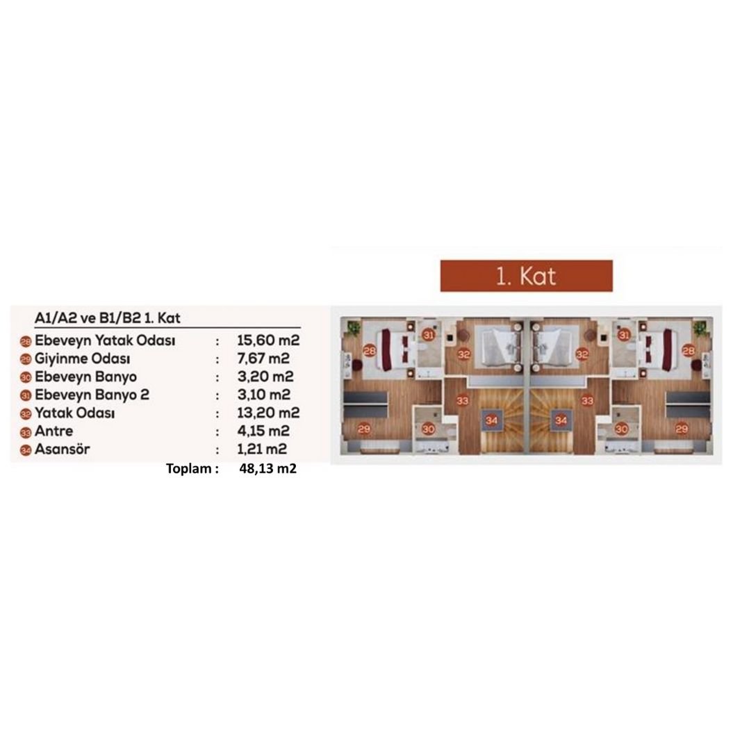 Tuzla Sea View Villas — 12